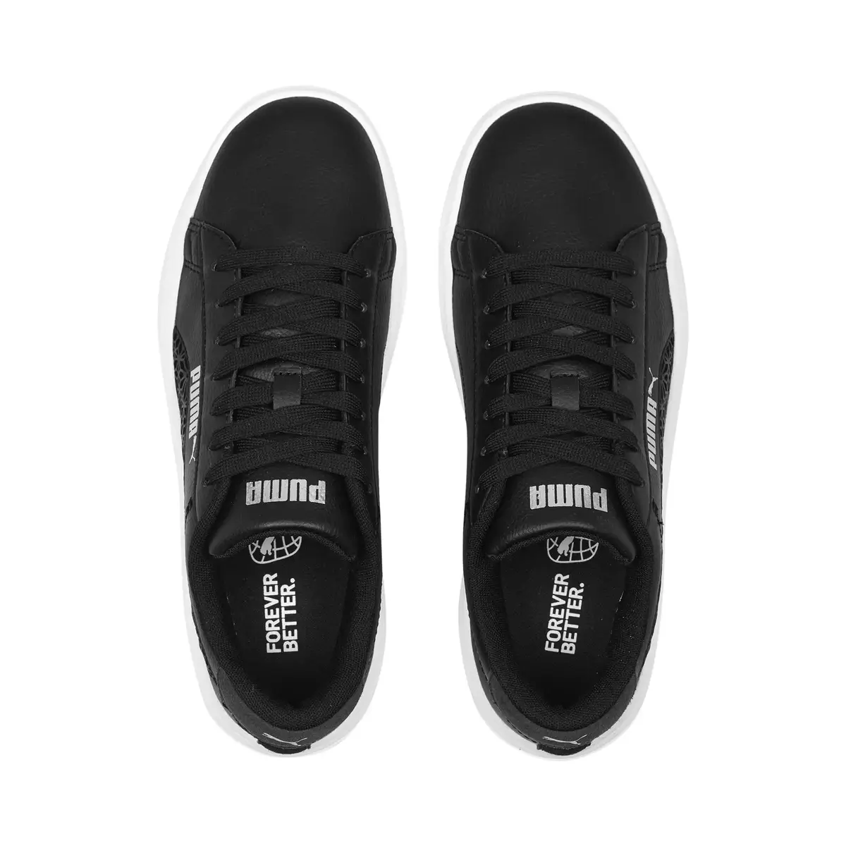 Puma Smash Platform V3 Siyah Kadın Günlük Spor Ayakkabı