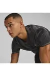 Puma RUN FAVORITE AOP GRAPHIC SS TEE Siyah Erkek T-Shirt