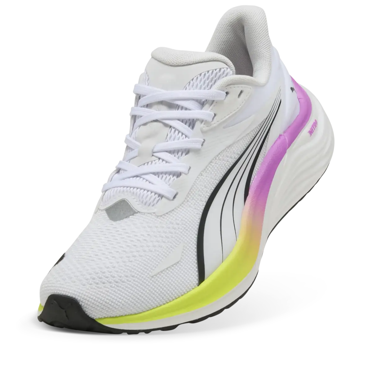 Puma Electrify NITRO  4 Wns Beyaz Kadın Yürüyüş ve Koşu Ayakkabısı
