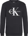 Calvin Klein CORE MONOGRAM LOGO S Kadın Siyah Sweatshirt