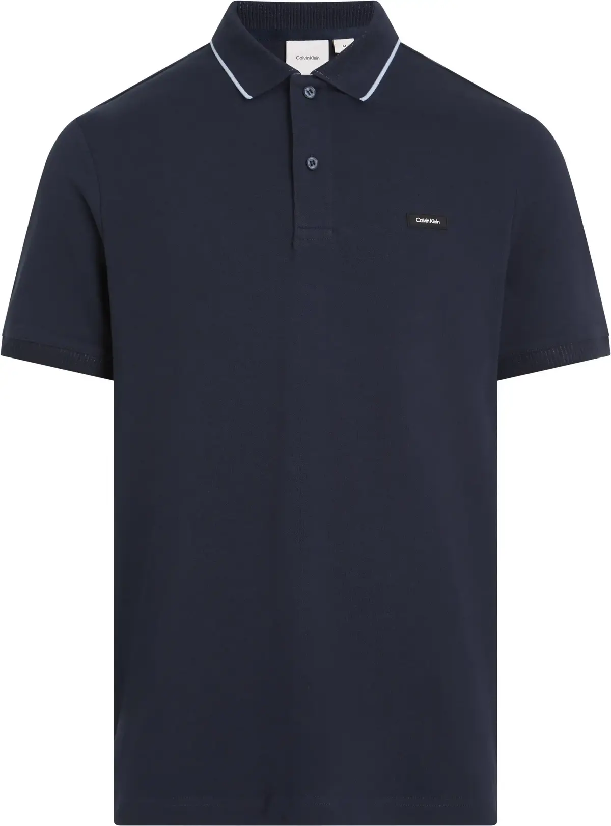 Calvin Klein STRETCH PIQUE MULTI, CEF Lacivert Erkek T-Shirt & Polo