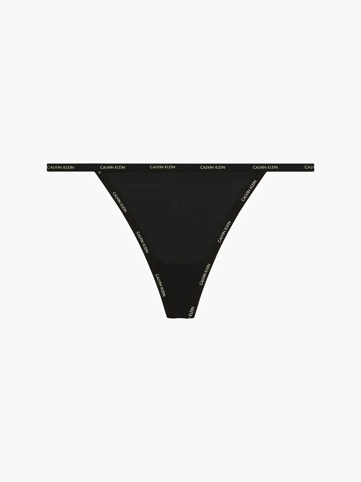 Calvin Klein THONG STRING Kadın Siyah Tanga