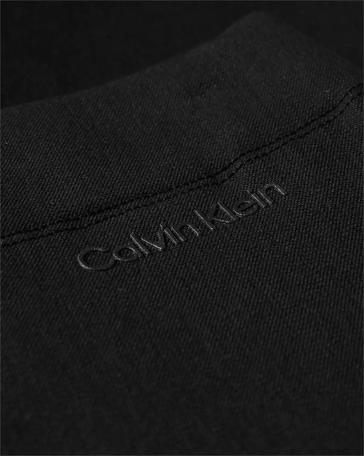 Calvin Klein STRETCH GABARDINE LE Kadın Siyah Tayt