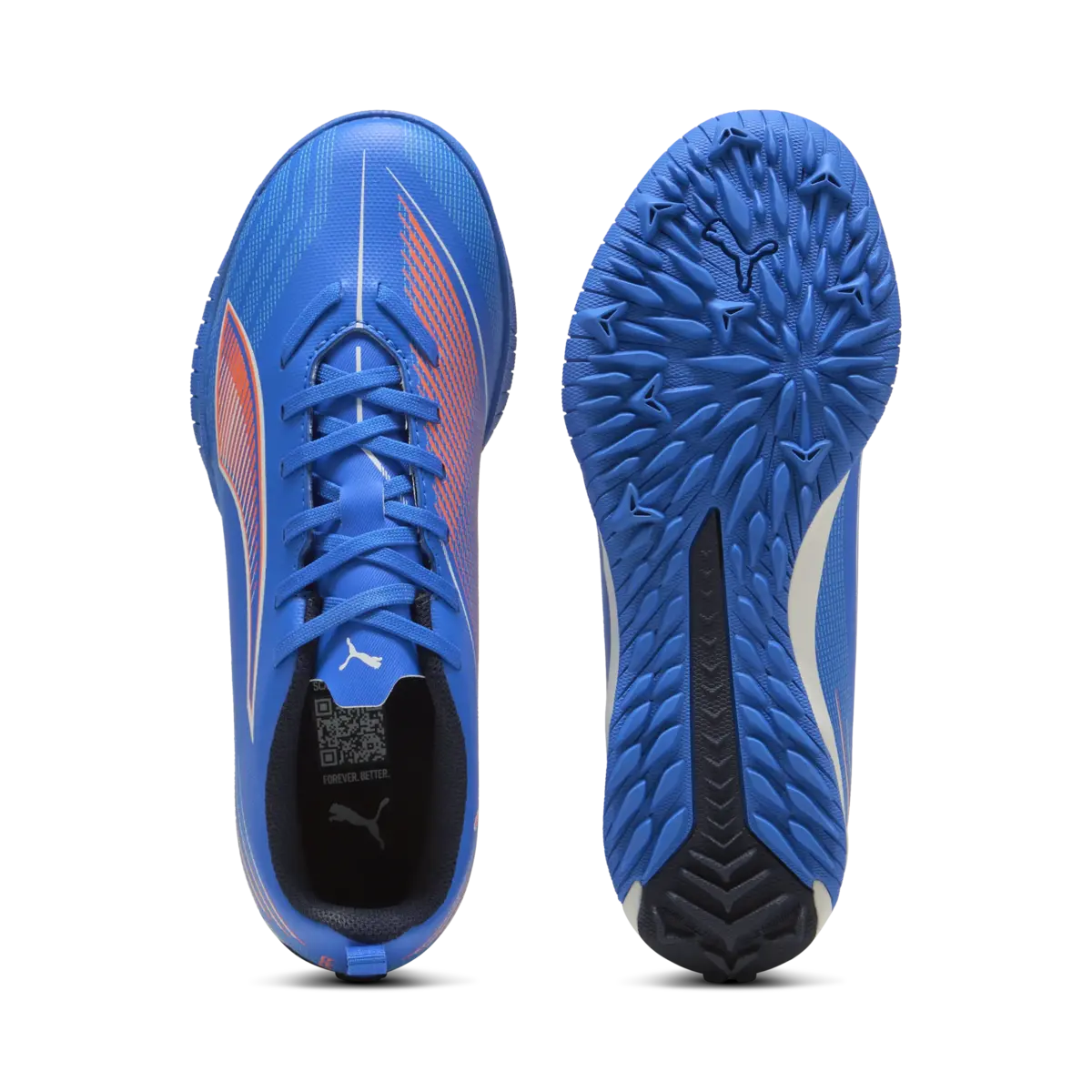 Puma ULTRA 6 PLAY TT + Mid Jr Lacivert Erkek Çocuk Halı Saha Ayakkabısı