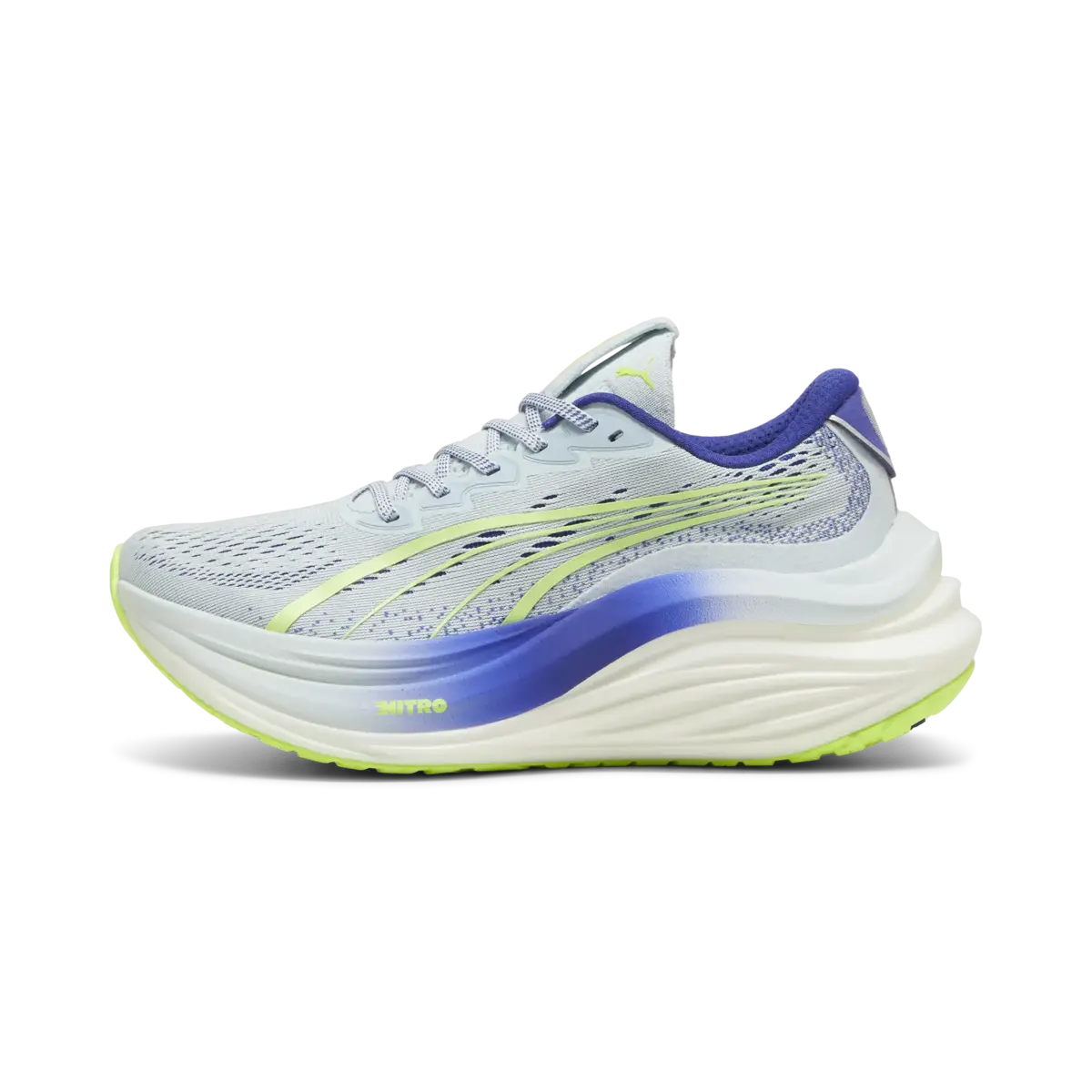 Puma MagMax Nitro Wns Mavi Kadın Yürüyüş ve Koşu Ayakkabısı