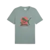 Puma GRAPHICS PUMA Bonsai Tee Mavi Erkek T-Shirt