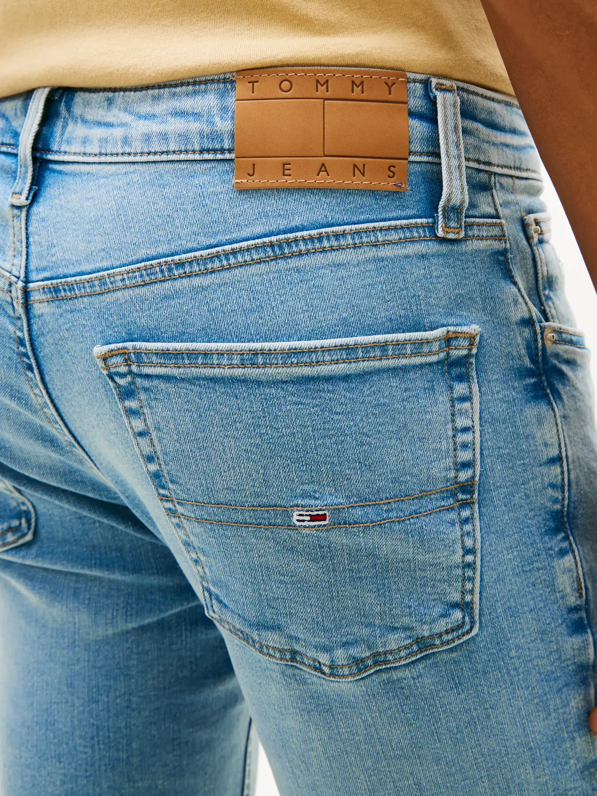 Tommy Hilfiger SCANTON SLIM BI0216, 1AB Mavi Erkek Jean Pantolon