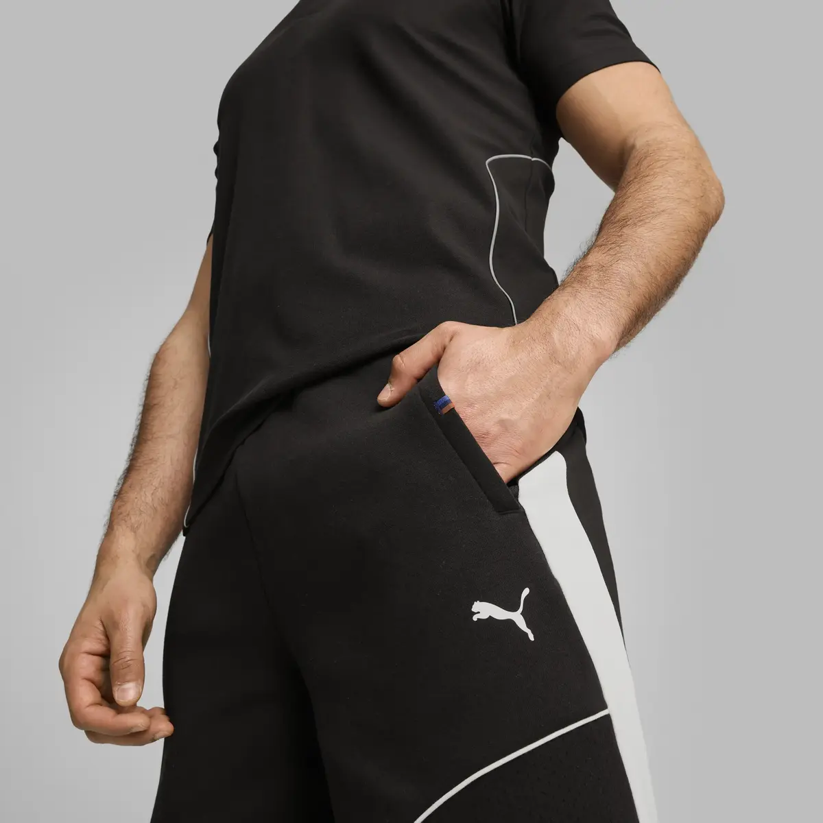 Puma BMW MMS SWEAT SHORTS Siyah Erkek Şort