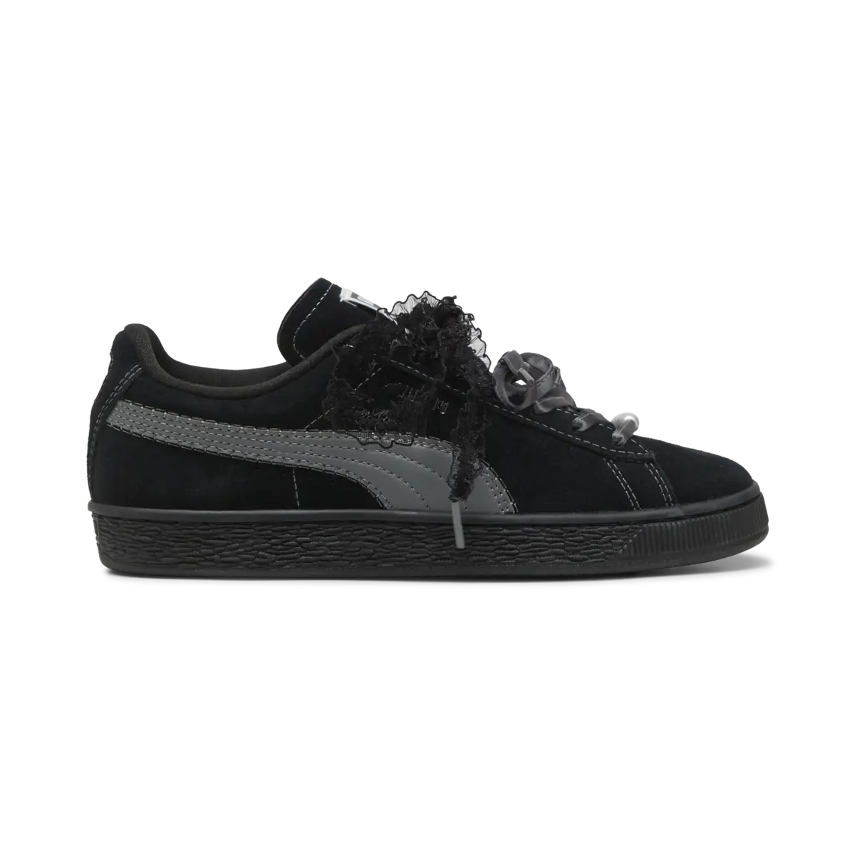 Puma Suede Bloom Wns Kadın Siyah Spor Ayakkabı & Sneaker