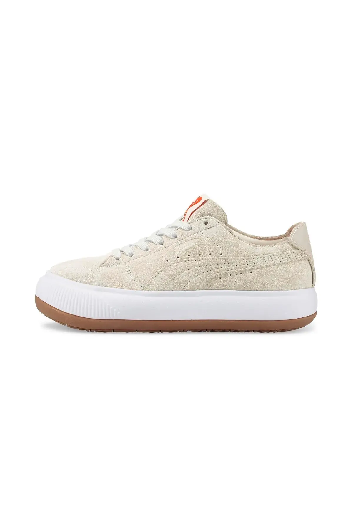 Puma Suede Mayu AMI Deconstruct Bej Kadın Günlük Spor Ayakkabı