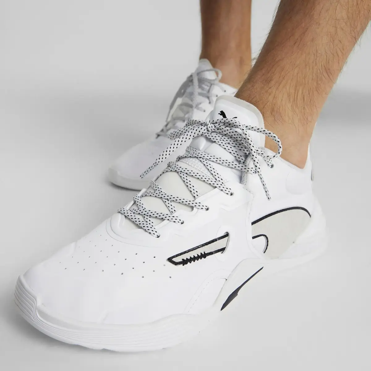 Puma Fuse Performance Leather Beyaz Erkek Koşu Ayakkabısı