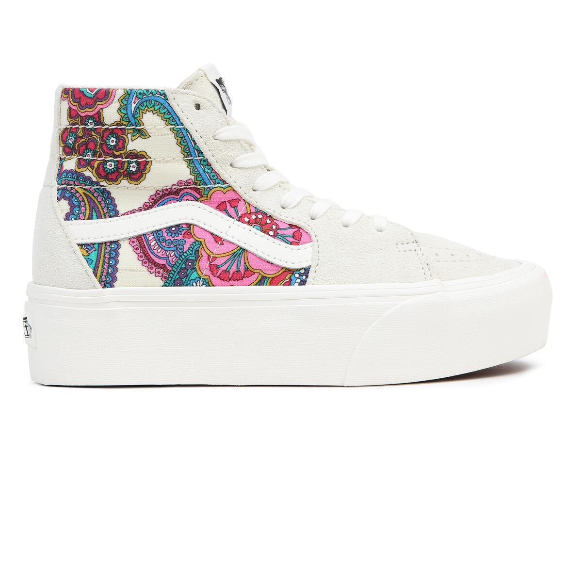 Vans UA SK8-Hi Tapered Stackform Beyaz Unisex Bilekli Günlük Spor Ayakkabı