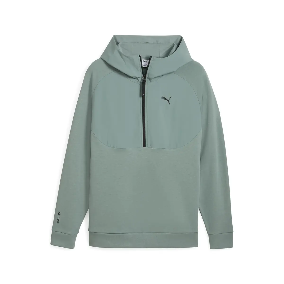 PUMATECH Half-Zip Hoodie Yeşil Erkek Hoodie