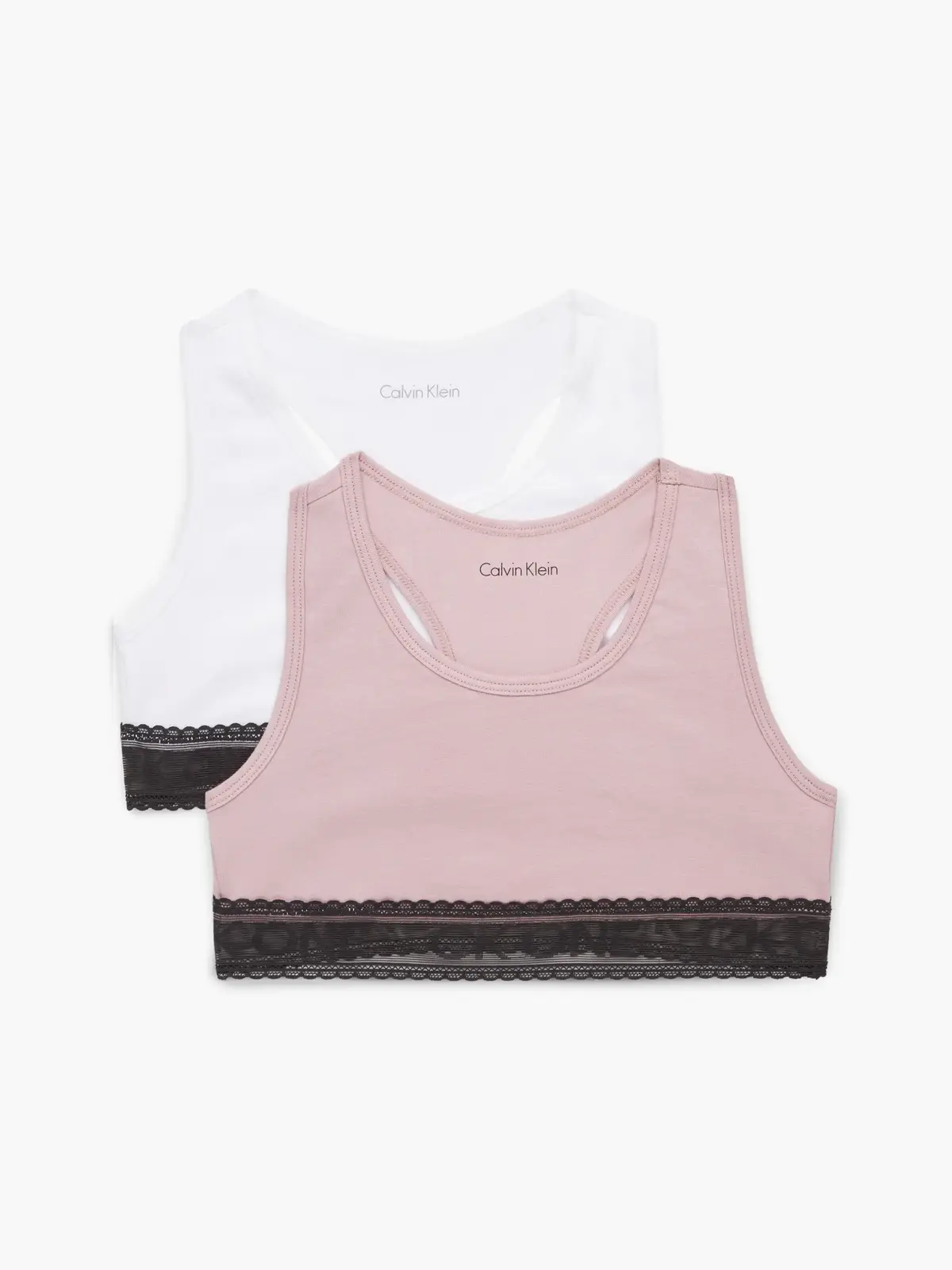 Calvin Klein 2PK BRALETTE-LACE Kadın Pembe Bralet