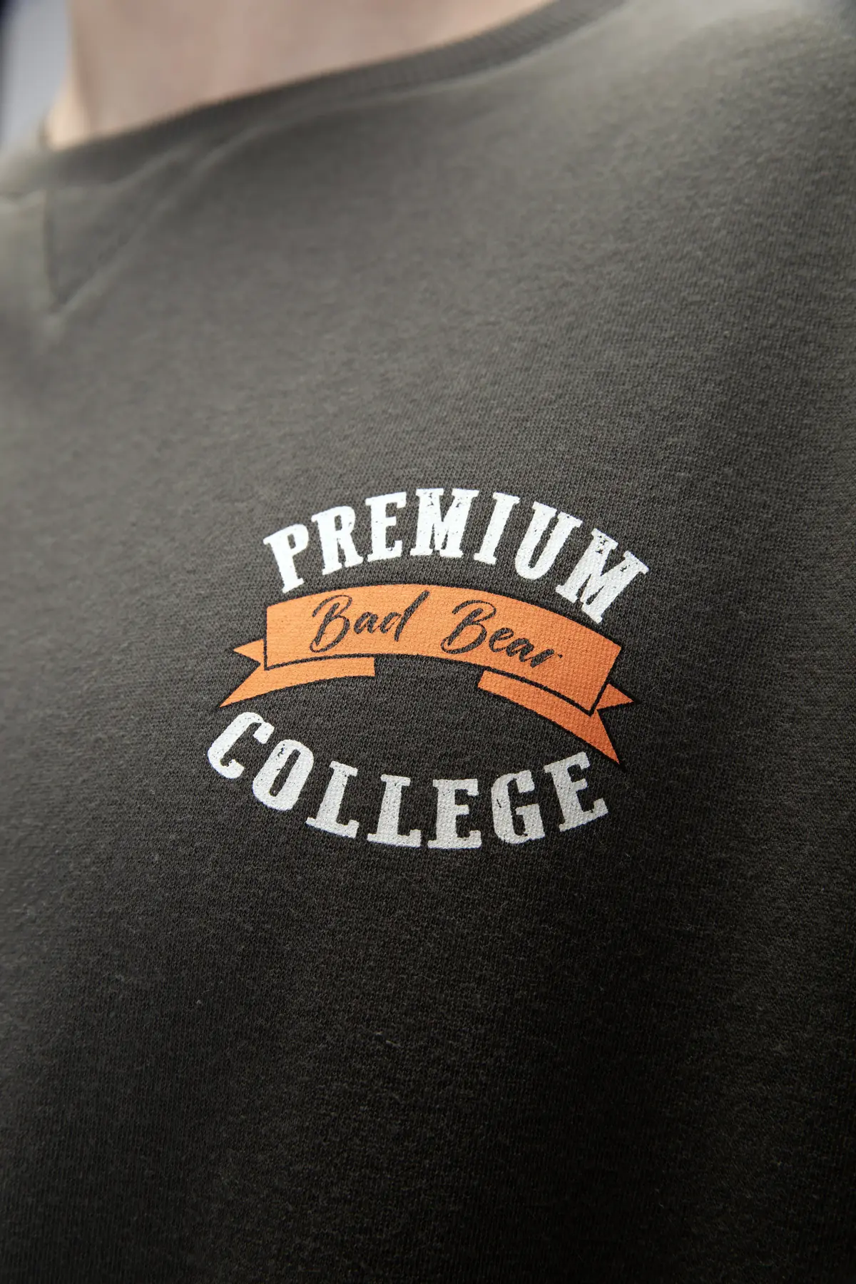 BAD BEAR VECNA CREWNECK OS Erkek Yeşil Sweatshirt