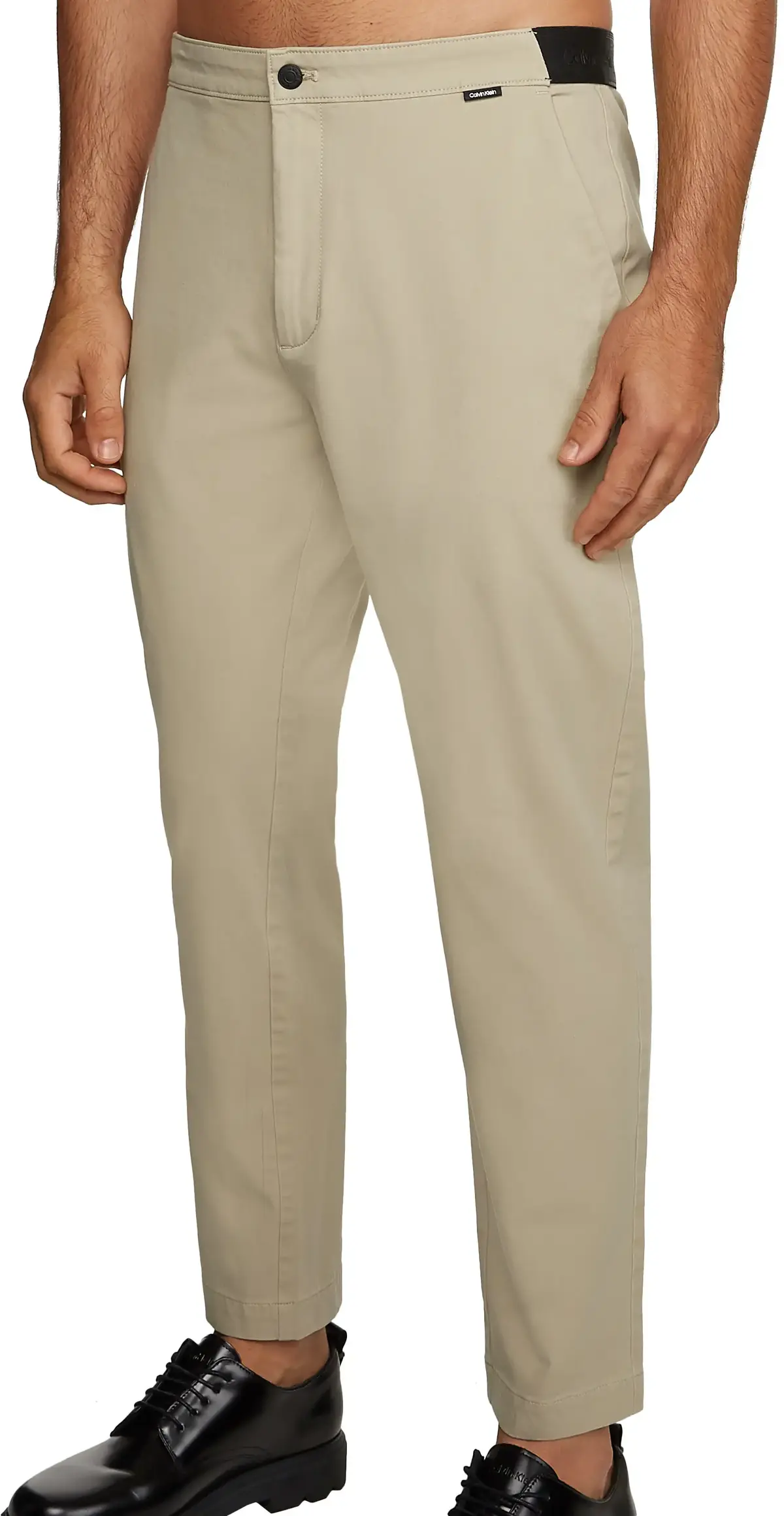 Calvin Klein MODERN TWILL PANT Erkek Krem Chino
