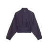 PUMA DARE TO Oversized Woven Jacket Deep Plum Mor Kadın Ceket