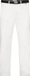 Calvin Klein SLIM FIT GARMENT DYE Erkek Beyaz Chino