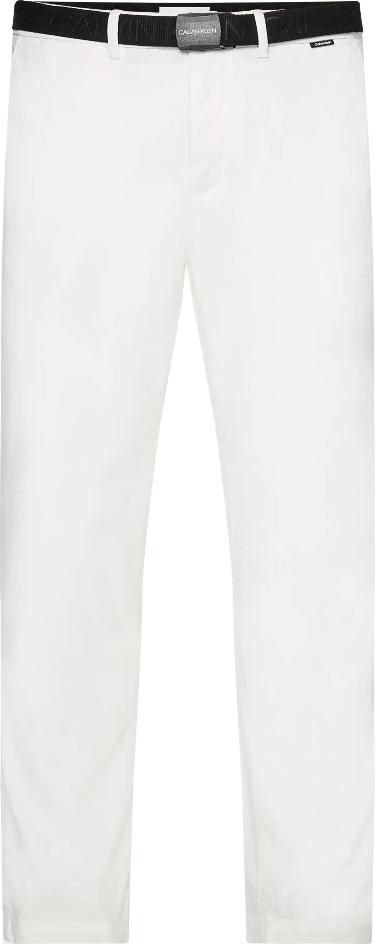 Calvin Klein SLIM FIT GARMENT DYE Erkek Beyaz Chino