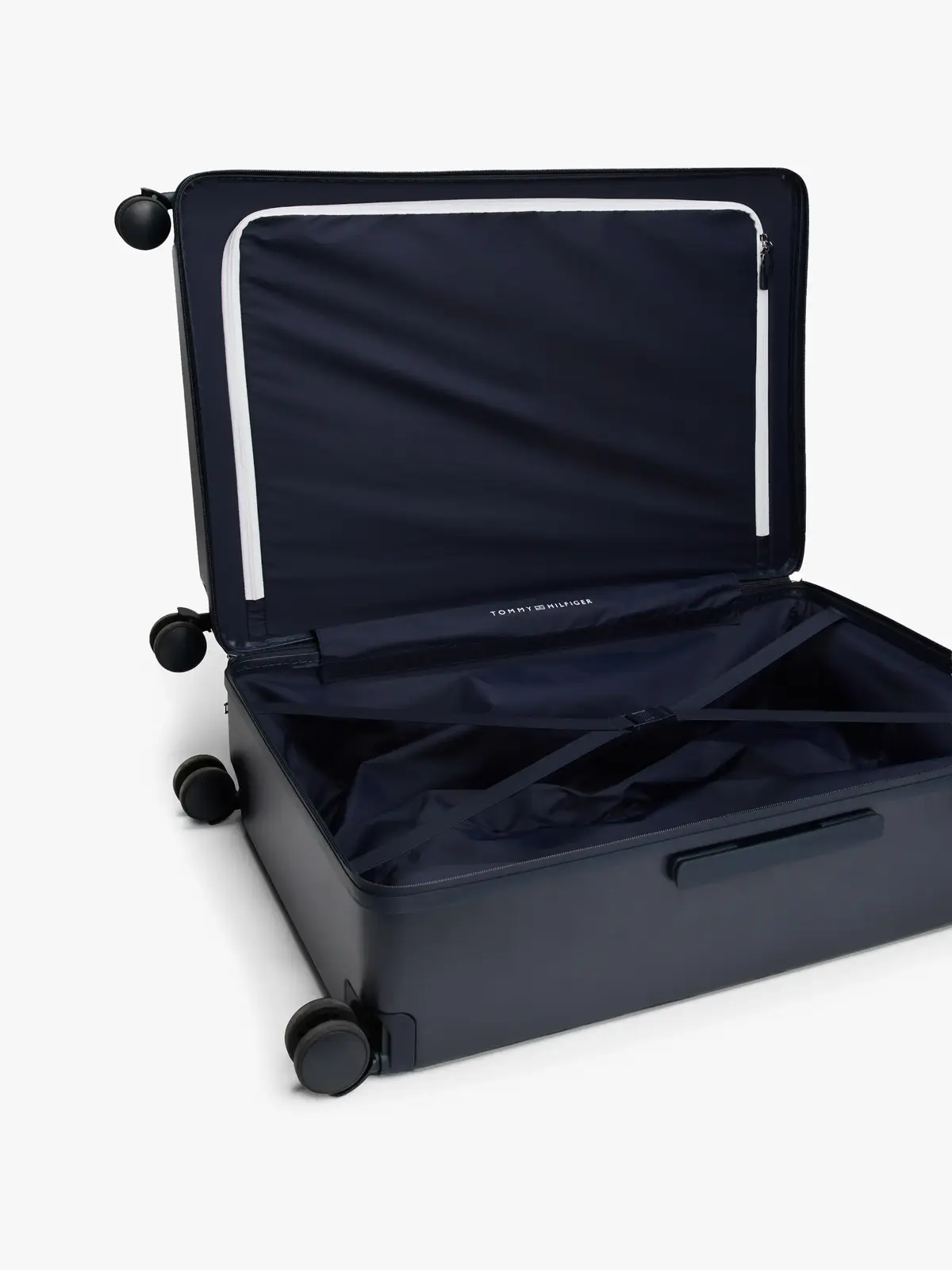 Tommy Hilfiger TH LARGE SUITCASE, DW6 Siyah Erkek Çanta