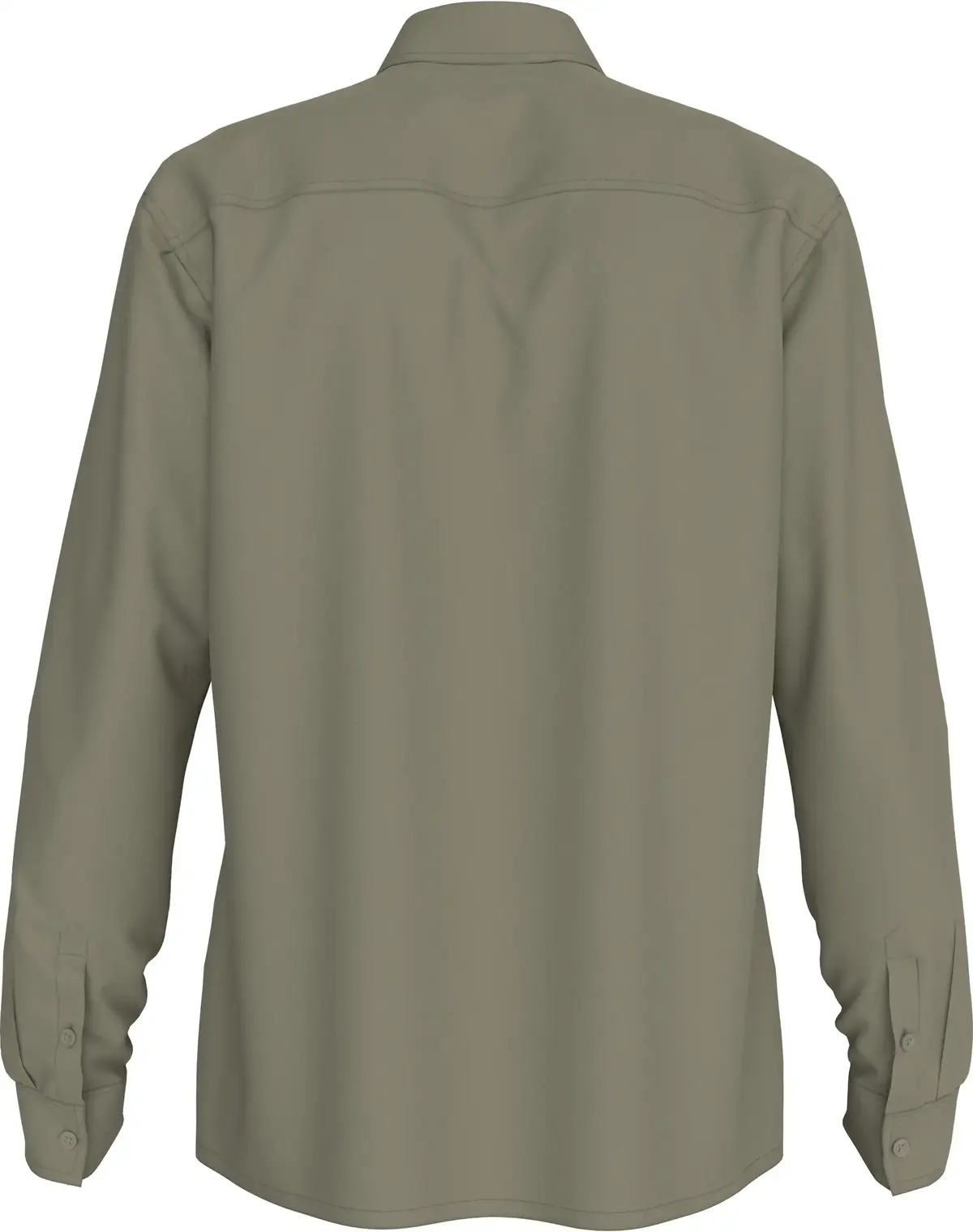 Calvin Klein WOVEN LABEL SHIRT, PK8 Yeşil Erkek Gömlek