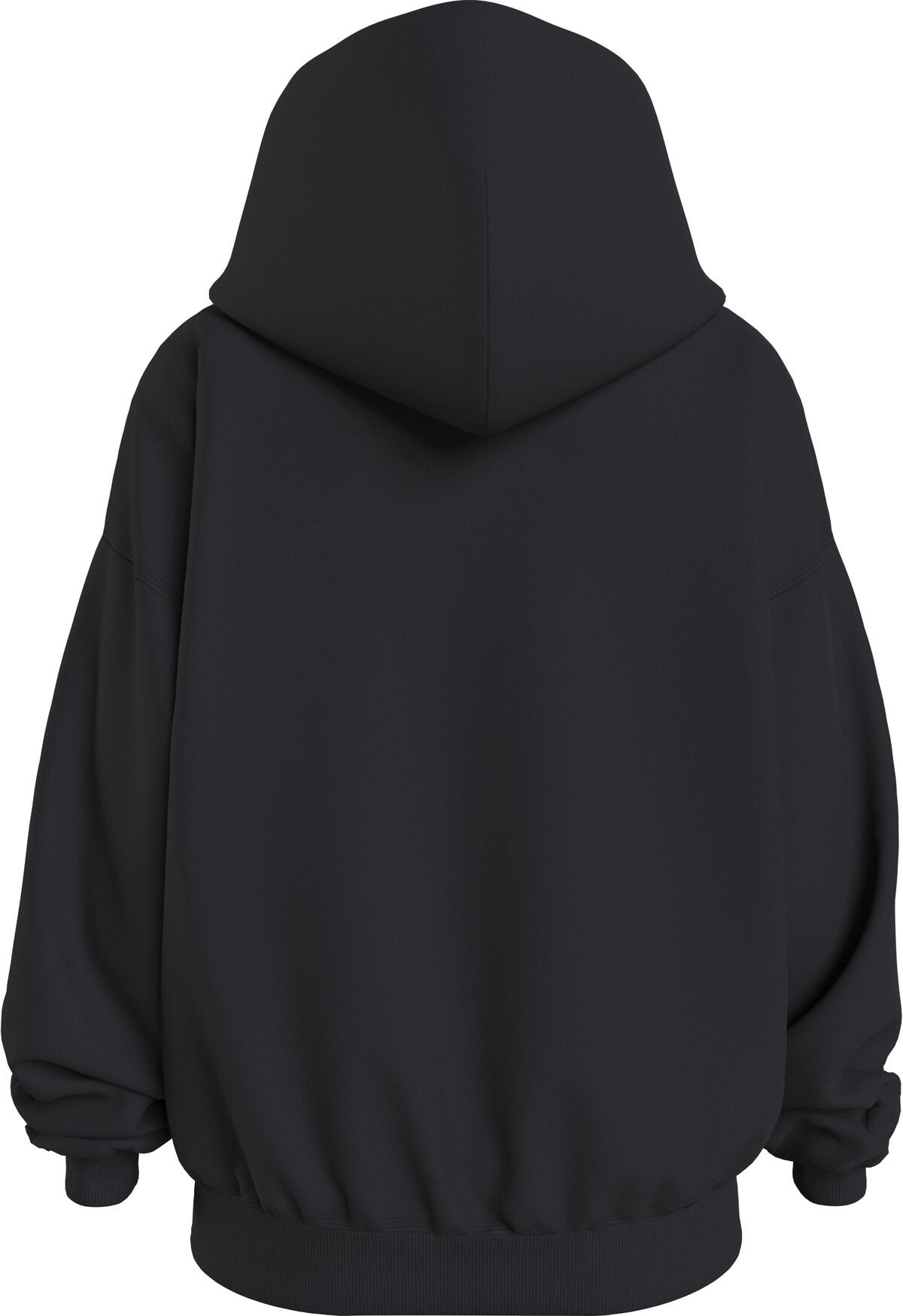 Calvin Klein MONOLOGO OVERSIZED H Kadın Siyah Hoodie