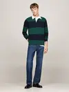 Tommy Hilfiger GIFTING RUGBY Erkek Yeşil Polo Sweatshirt