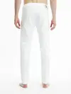 Calvin Klein SKINNY Erkek Beyaz Kot Pantolon