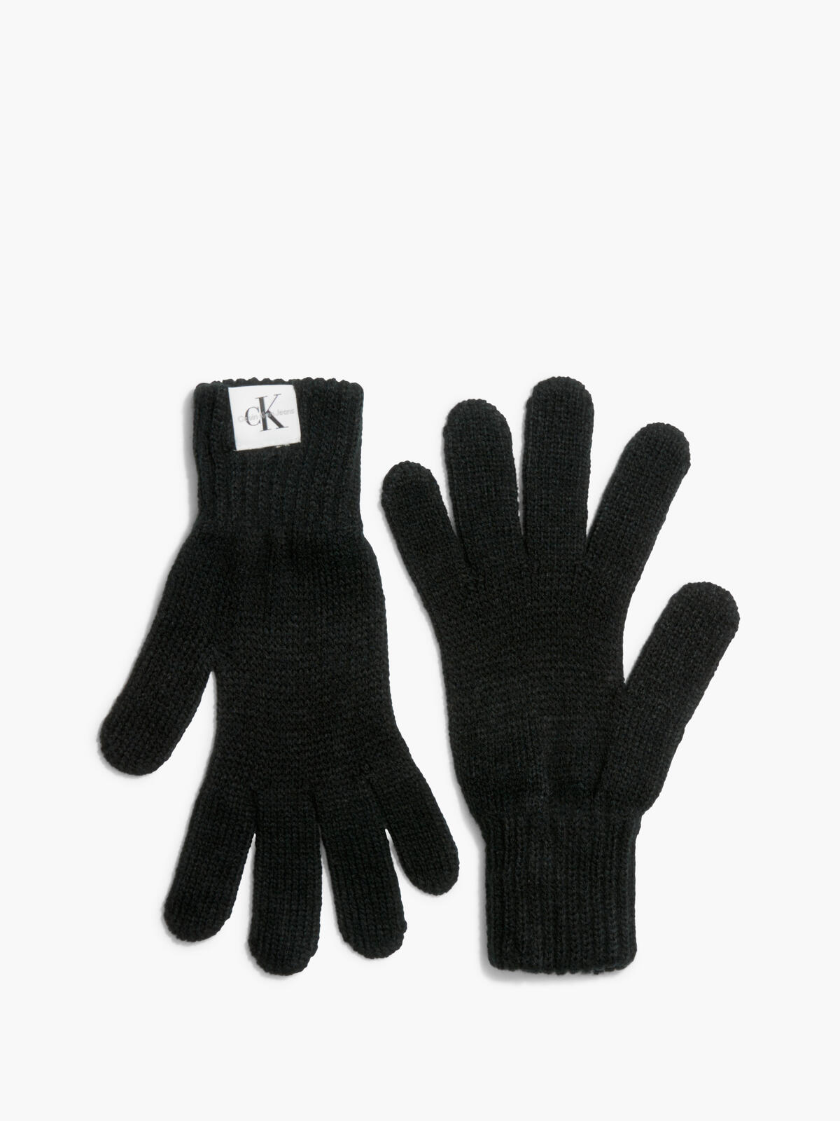 Calvin Klein MONOGRAM GLOVES Erkek Siyah Eldiven