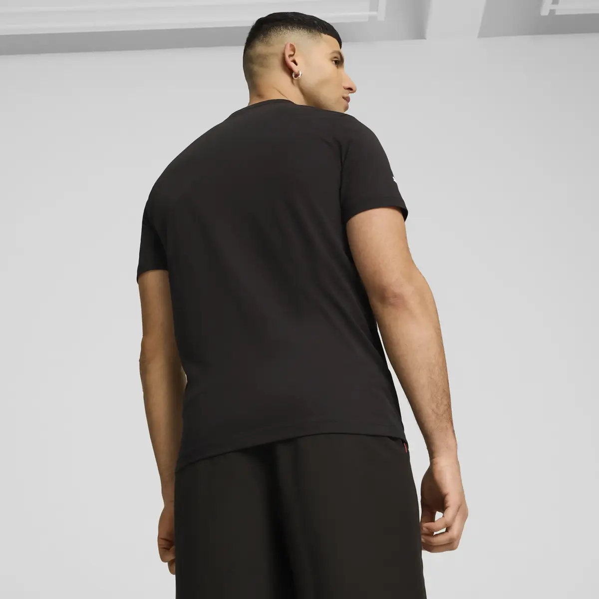 Puma BMW MMS LOGO TEE+ Siyah Erkek T-Shirt & Polo