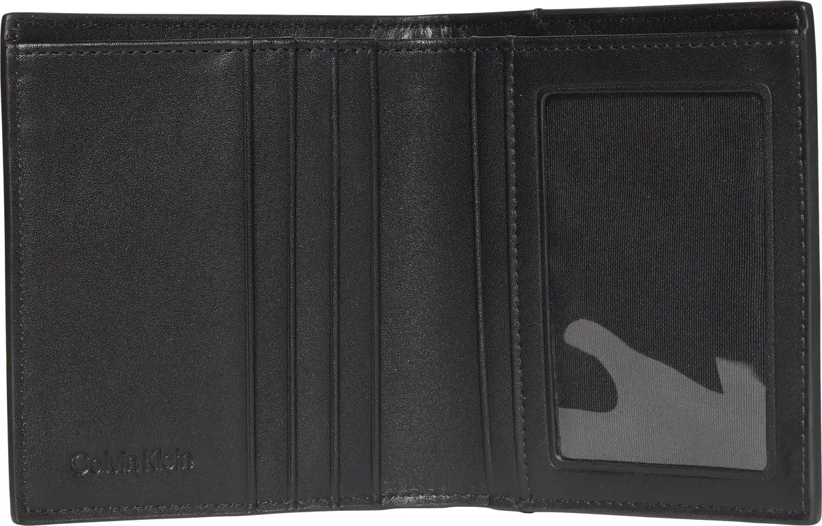 Calvin Klein EMBOSSED EMBLEM N/S SLIM BILLFOL Erkek Siyah Cüzdan