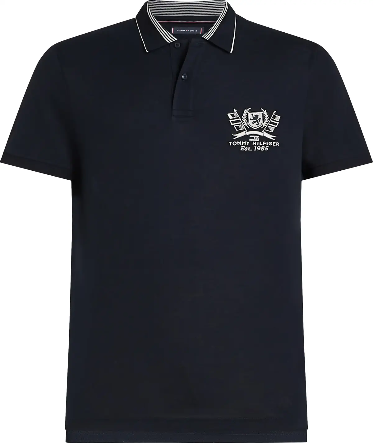 Tommy Hilfiger ICON REG POLO, DW5 Siyah Erkek T-Shirt & Polo