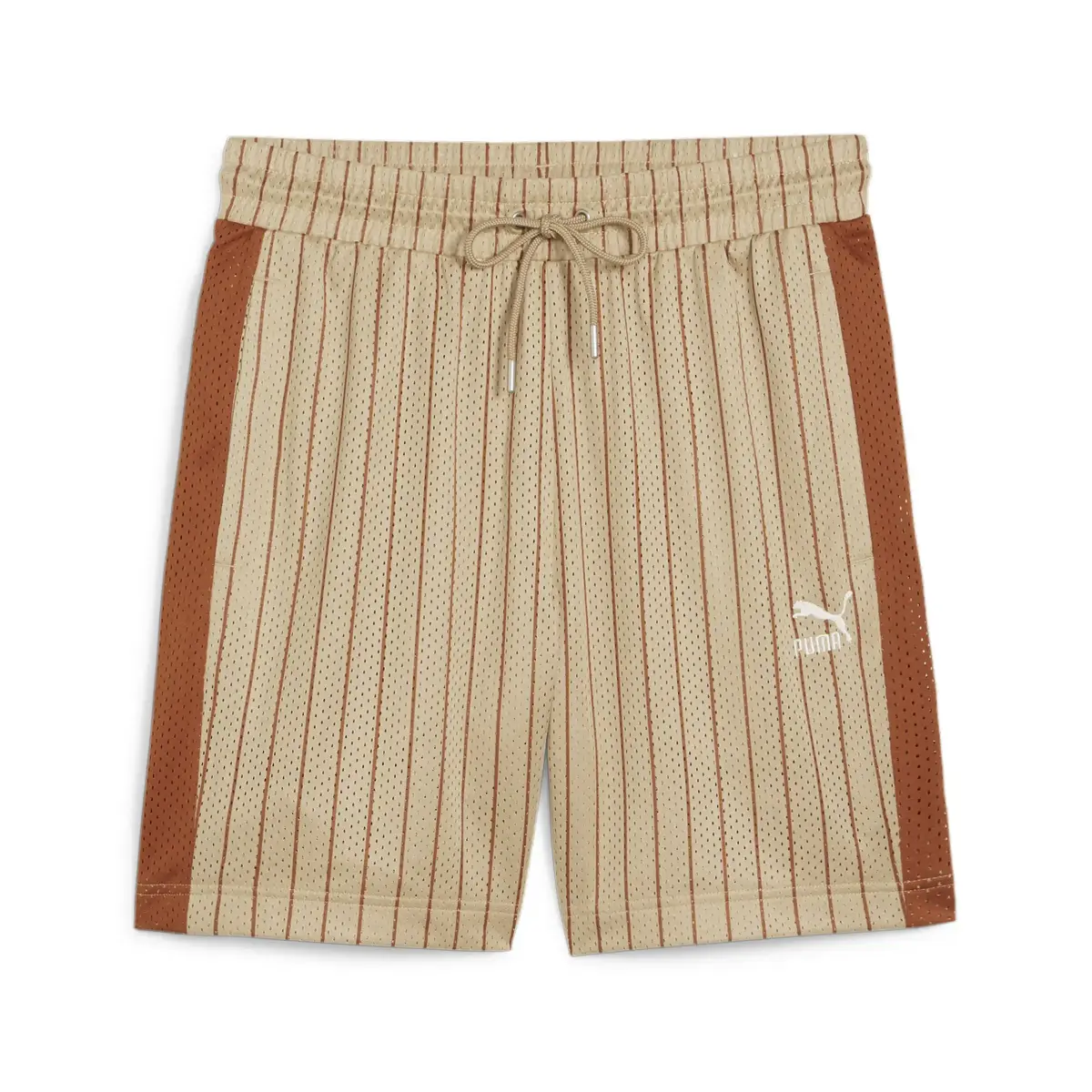 Puma T7 FOR THE FANBASE Mesh Shorts 7” Açık Kahve Erkek Şort