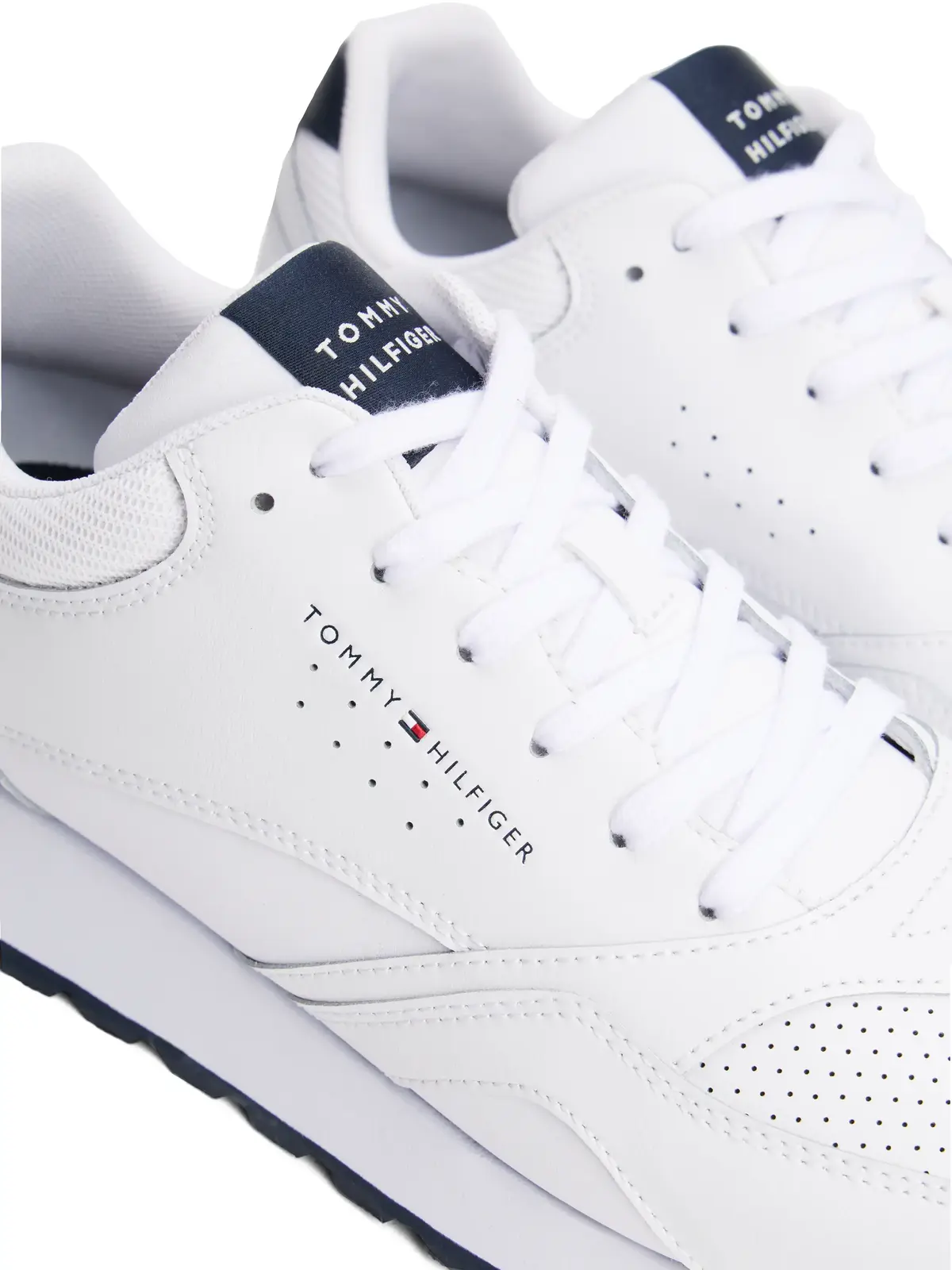 Tommy Hilfiger NEW RUNNER EVA LTH Beyaz Erkek Sneaker