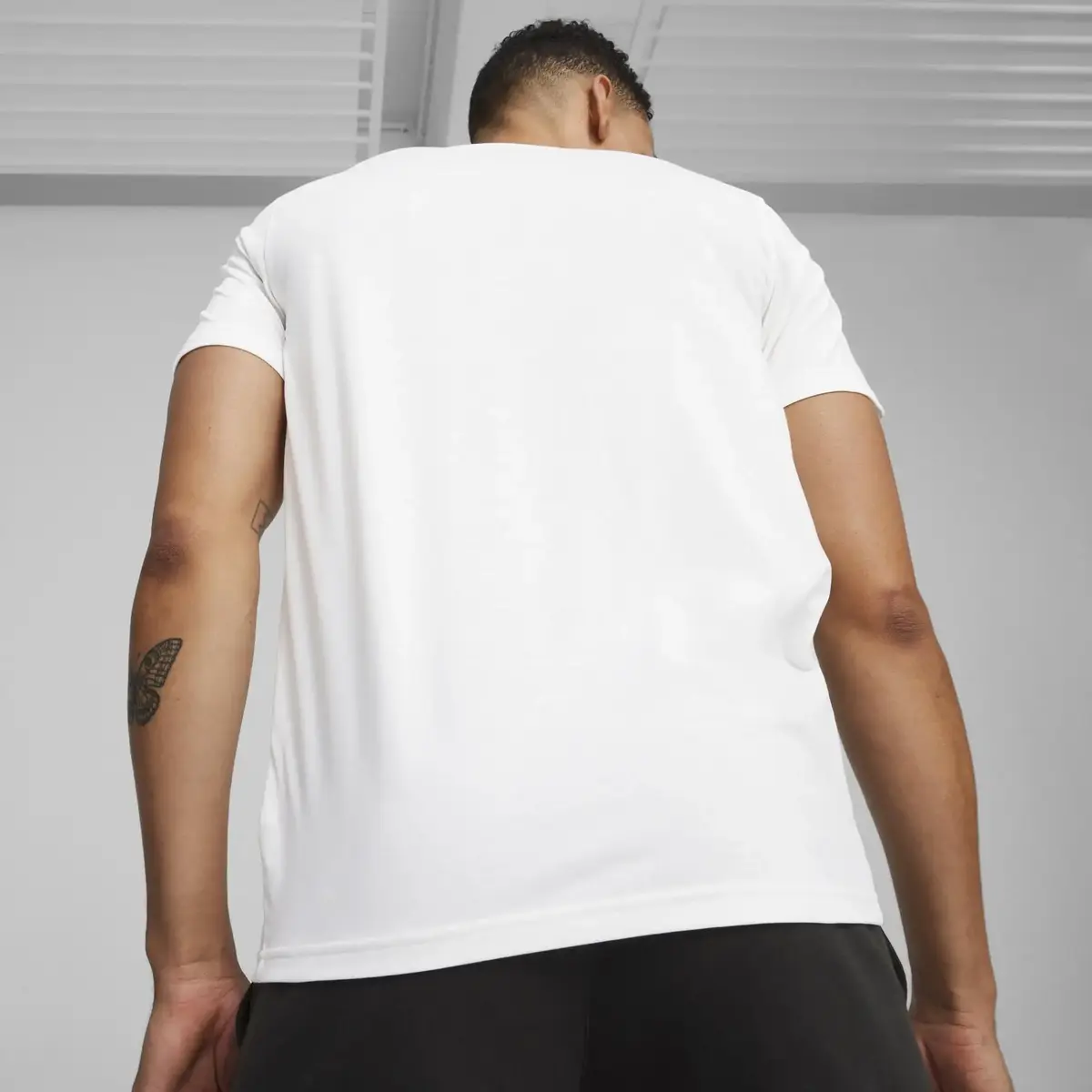 Puma Swished Tee Beyaz Erkek T-Shirt