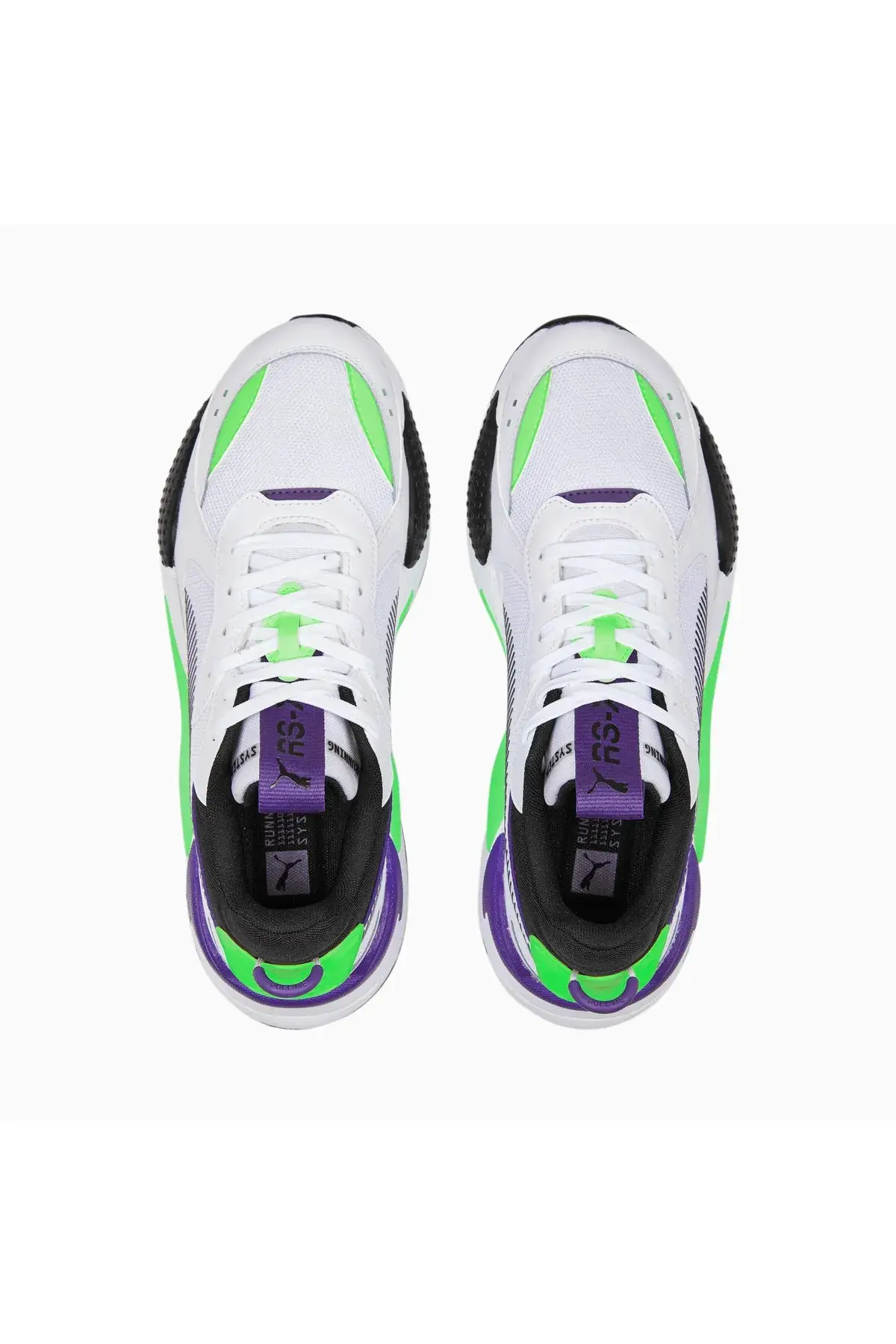 Puma RS-X Geek Erkek Beyaz - Yeşil Günlük Spor Ayakkabı
