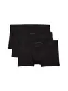 Calvin Klein LOW RISE TRUNK 3PK Siyah Erkek 3lü Boxer Set