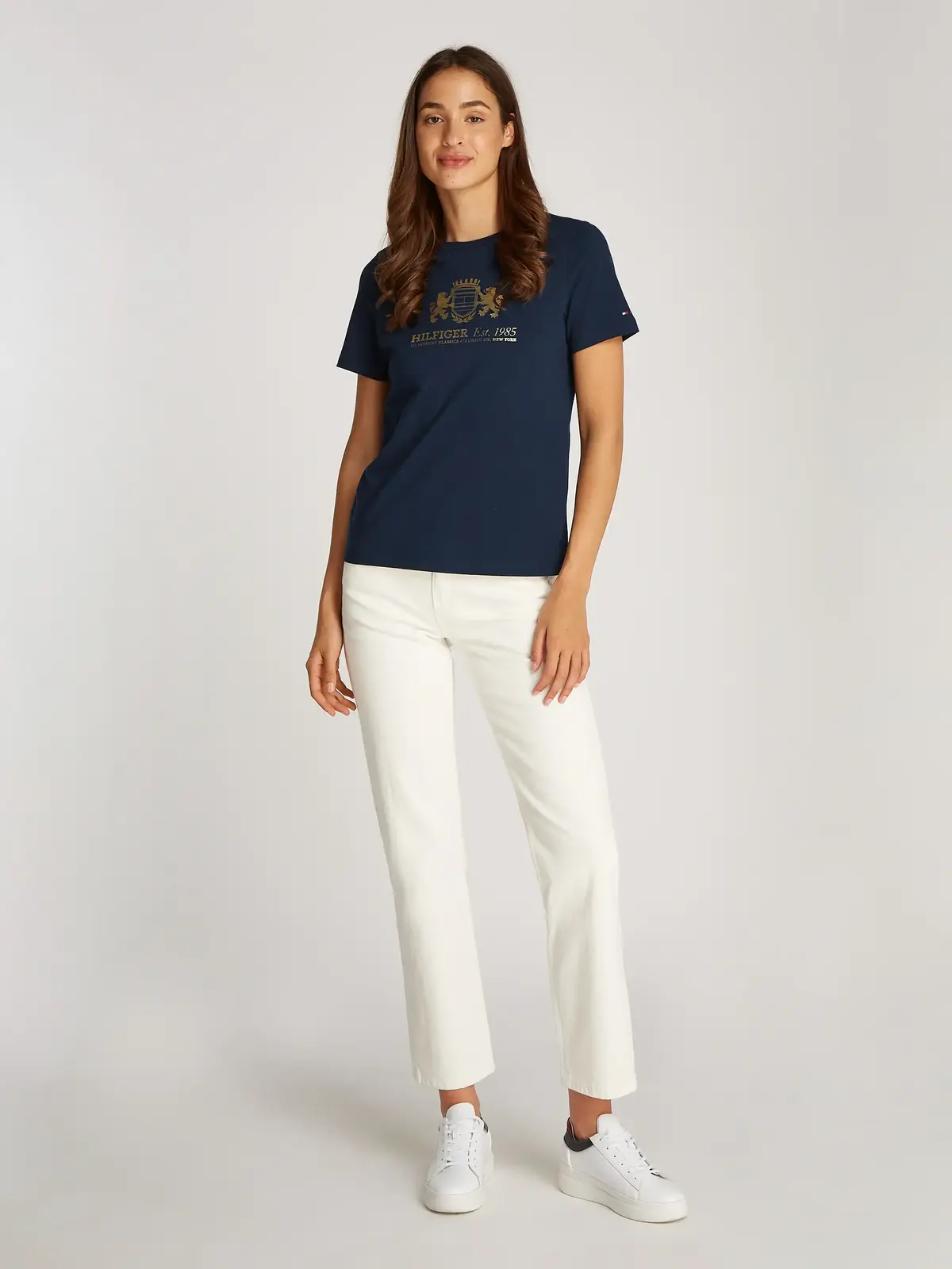 SLIM VARSITY C-NK SS, C1G