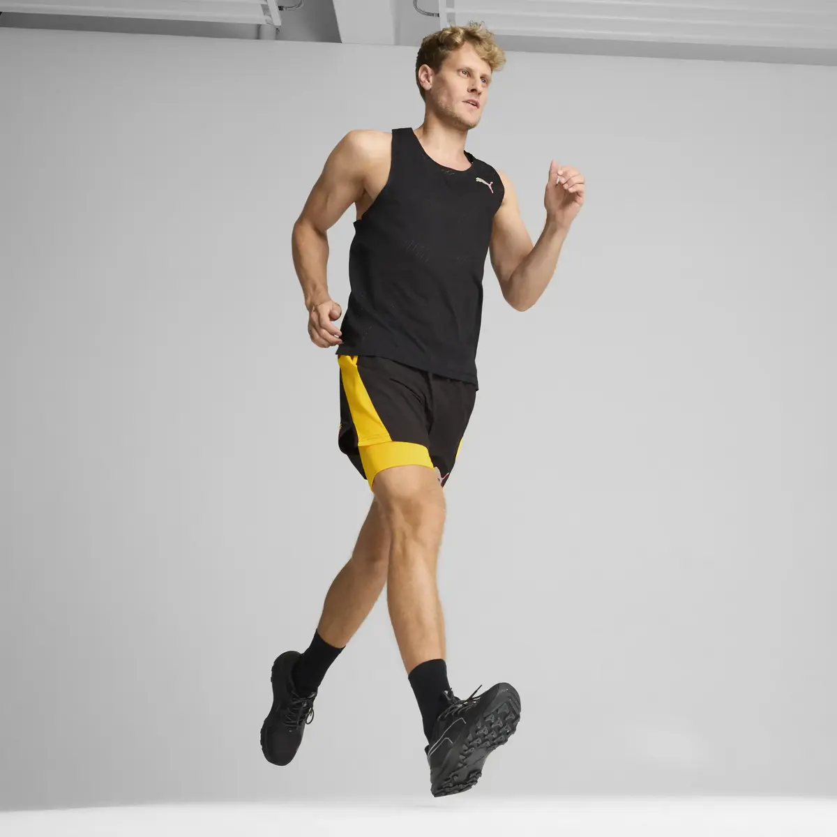 Puma Reflect Lite Trail PTX Siyah Unisex Yürüyüş ve Koşu Ayakkabısı