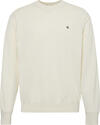 Calvin Klein LS EZ COTTON CREWNK SWEATER 12GG Beyaz Erkek Sweatshirt