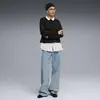 Puma HER Relaxed Crew Siyah Kadın Sweatshirt