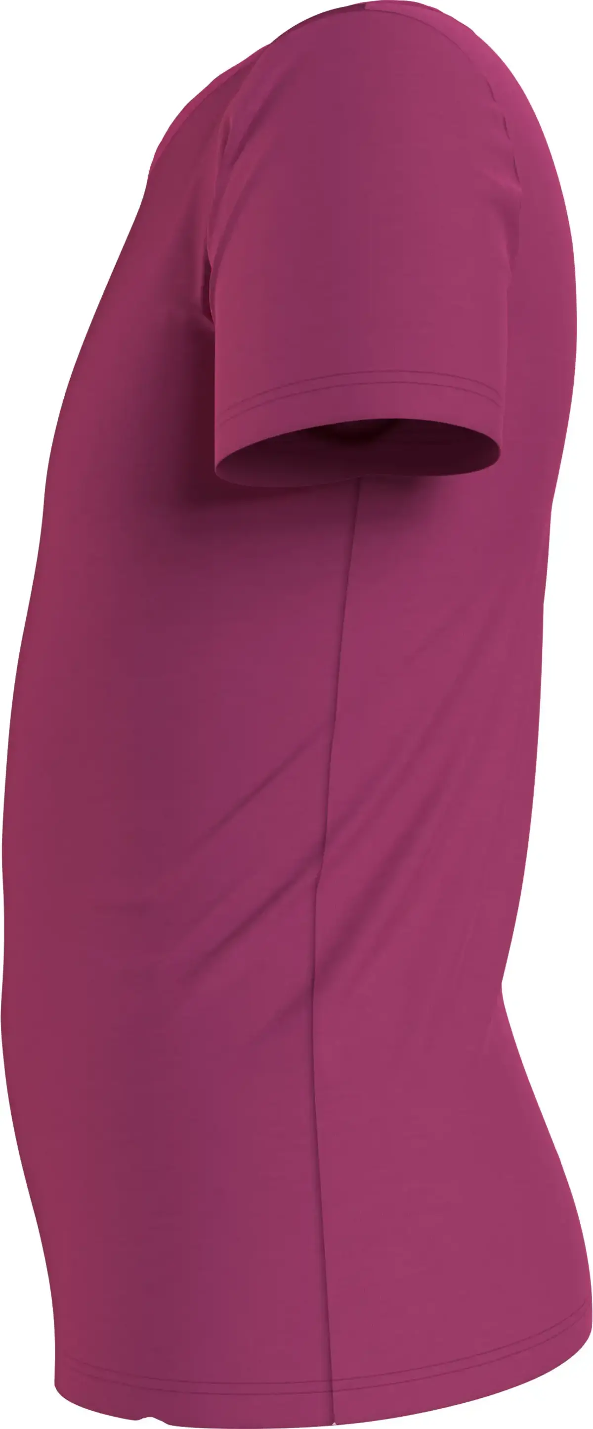 Calvin Klein METALLIC CHEST LOGO Kadın Pembe T-Shirt