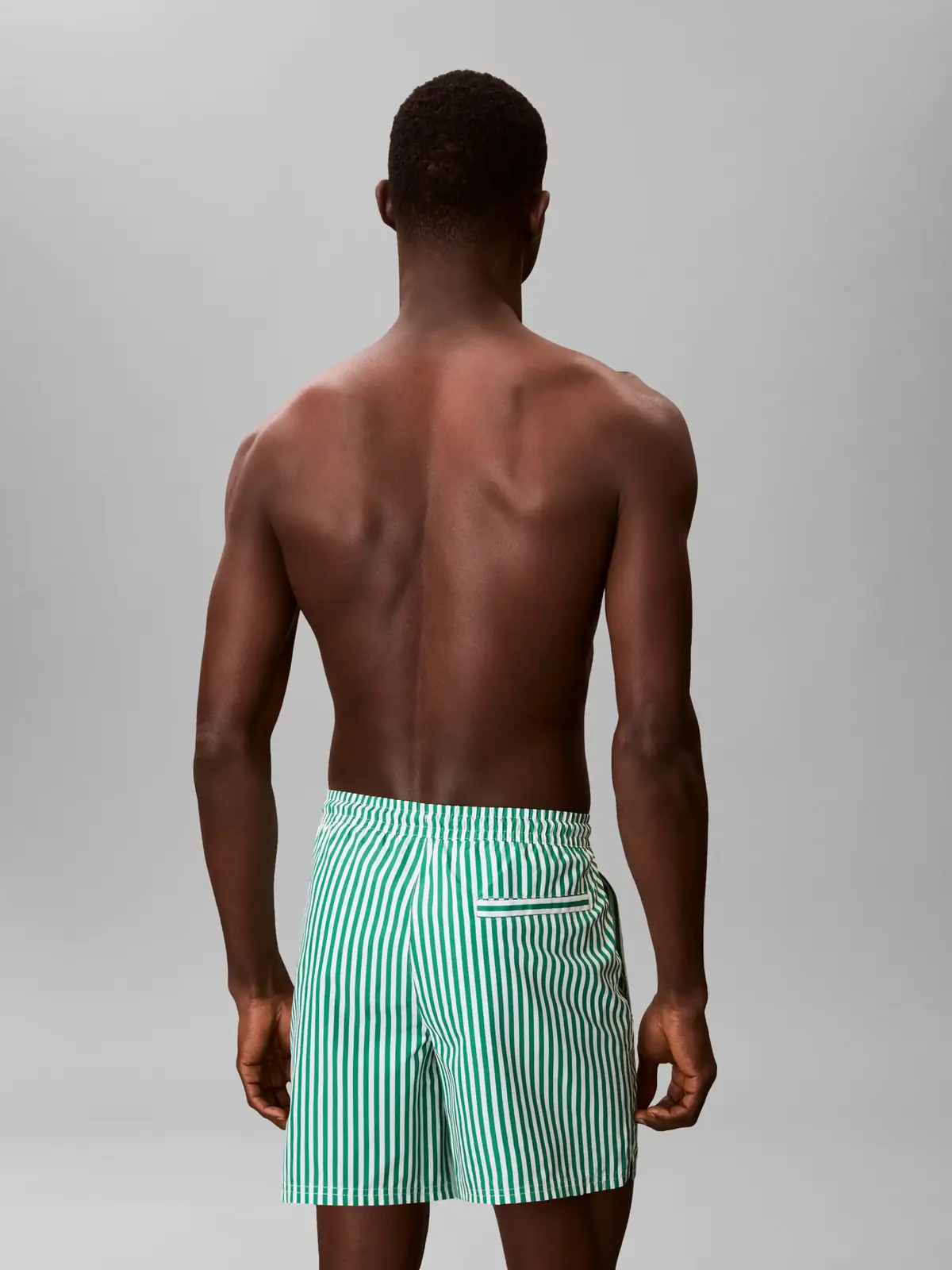Calvin Klein MEDIUM DRAWSTRING Yeşil Erkek Orta Boy Deniz Şortu