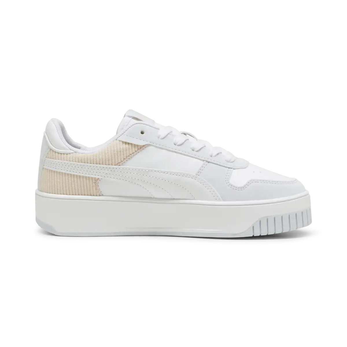 Puma Carina Street Cord Jr Beyaz Unisex Günlük Spor Ayakkabı