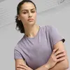 Puma RUN FAVORITE HEATHER TEE W Mor Kadın T-Shirt