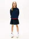 Tommy Hilfiger MINI CORP C-NECK SWE, C1G Lacivert Erkek Sweatshirt