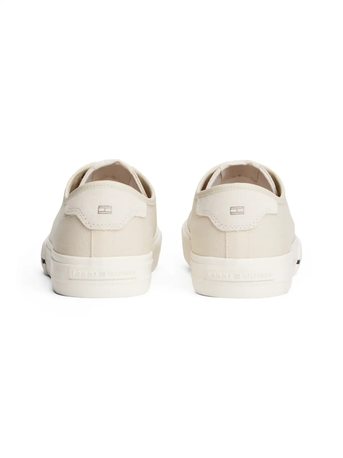 Tommy Hilfiger TH HI VULC STREET CA Bej Erkek Spor Ayakkabı & Sneaker