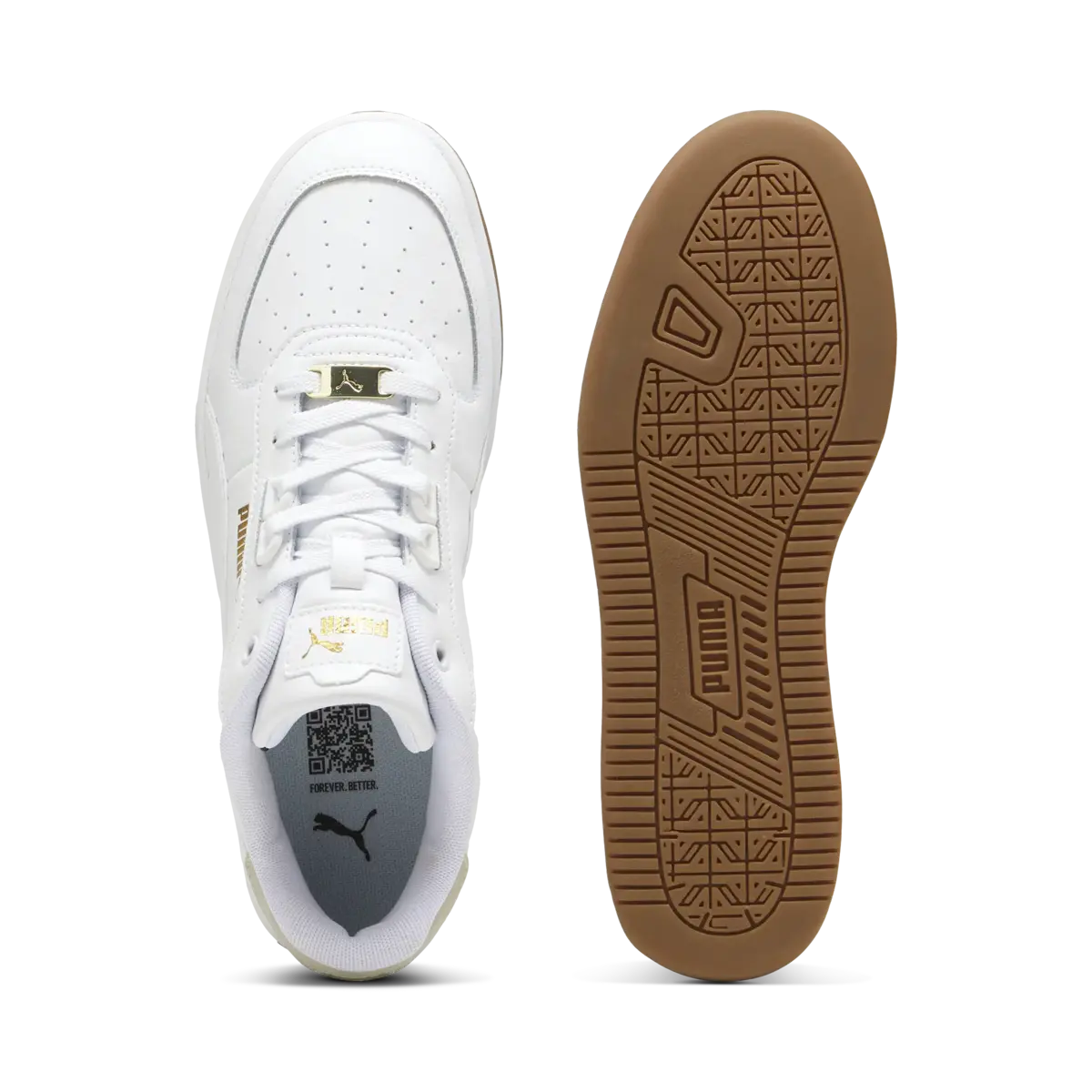 Puma Caven 2.0 Lux Beyaz Erkek Günlük Spor Ayakkabı