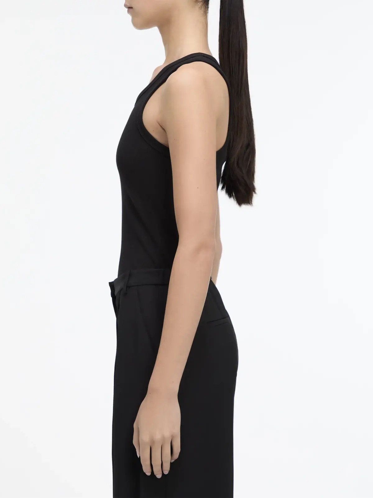 Calvin Klein CK EMB GRAPHIC SLIM, BEH Siyah Kadın T-Shirt & Polo