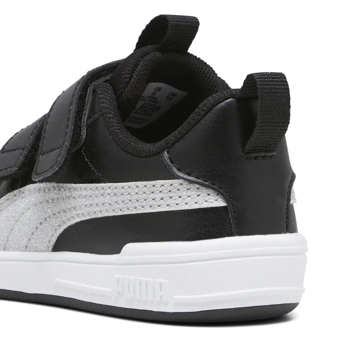 Puma Multiflex Glitz V Inf Siyah Kız Bebek Spor Ayakkabı